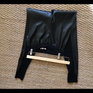 Victoria secret Faux leather leggings sz Small